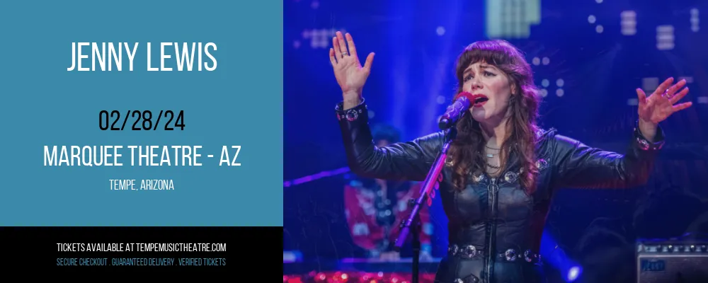 Jenny Lewis at Marquee Theatre - AZ