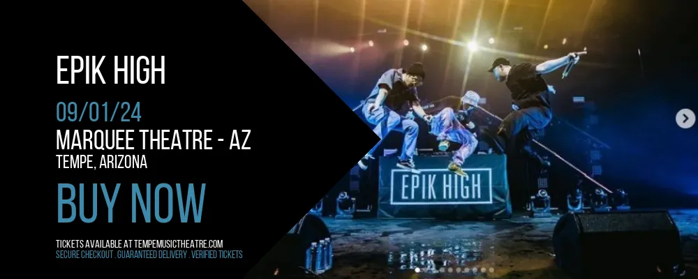 Epik High at Marquee Theatre - AZ