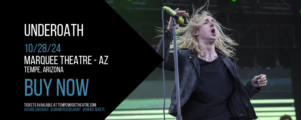 Underoath at Marquee Theatre - AZ