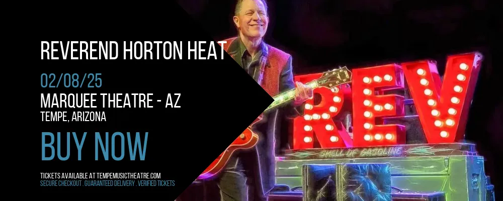 Reverend Horton Heat at Marquee Theatre - AZ