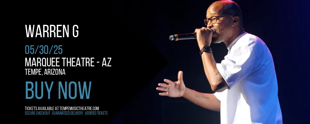 Warren G at Marquee Theatre - AZ