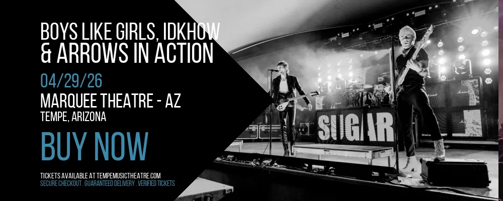 Boys Like Girls at Marquee Theatre - AZ